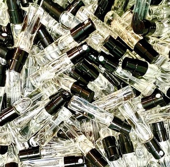 Vials d'échantillons parfum